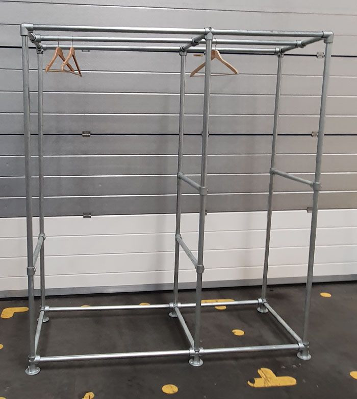 heavy duty open wardrobe system