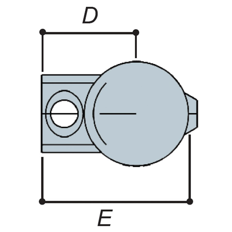 10-840C kee klamp fitting drawing
