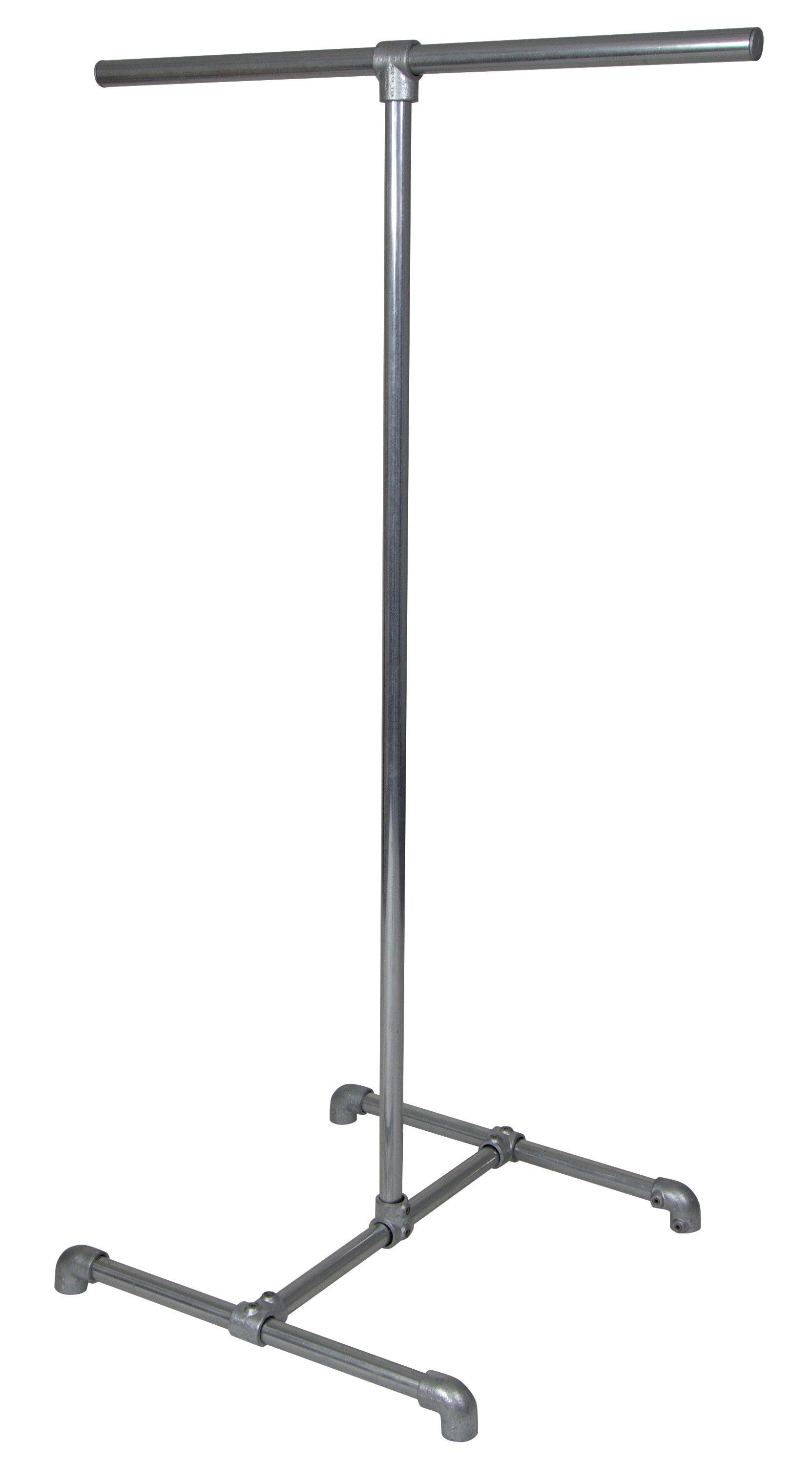 Two-way freestanding clothing rail 