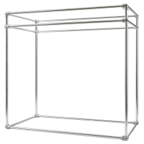 freestanding retail clothing display