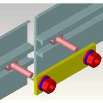 Straight Coupler for Toeboard