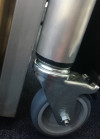braked castor