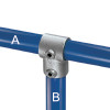 t-shaped tube with single socket tee