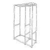 open wardrobe system