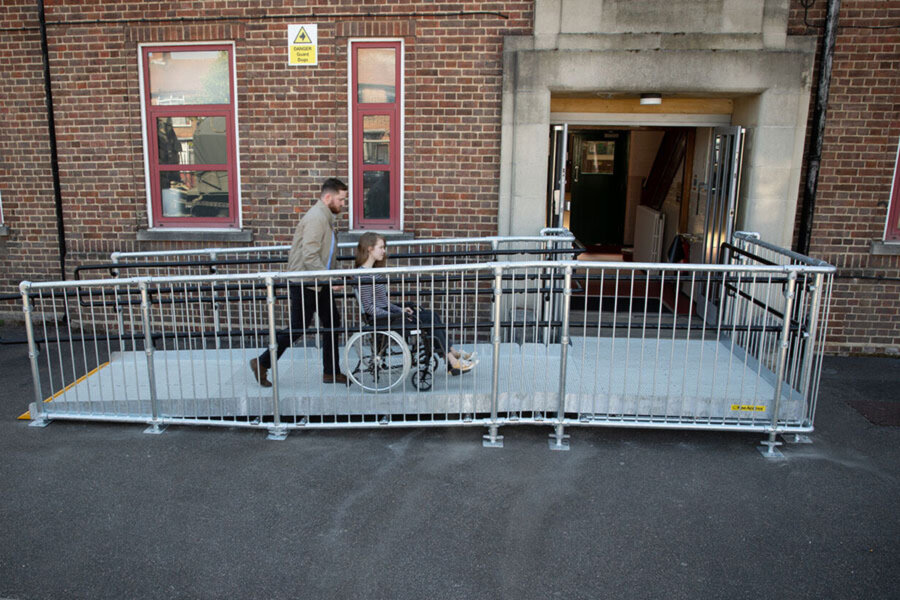 DDA Access Ramp Simplified Building