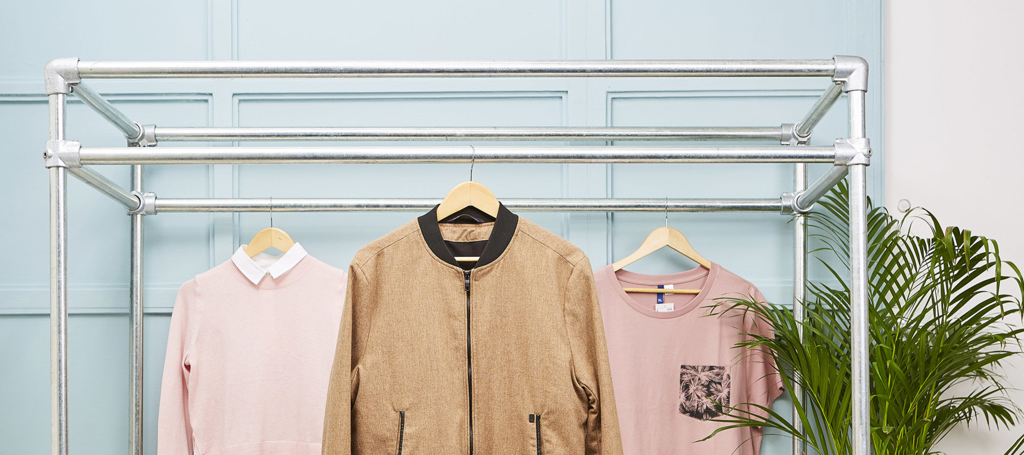 Industrial Clothing Rails and Clothing Racks Simplified Building