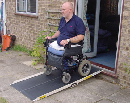 Lightweight portable ramps