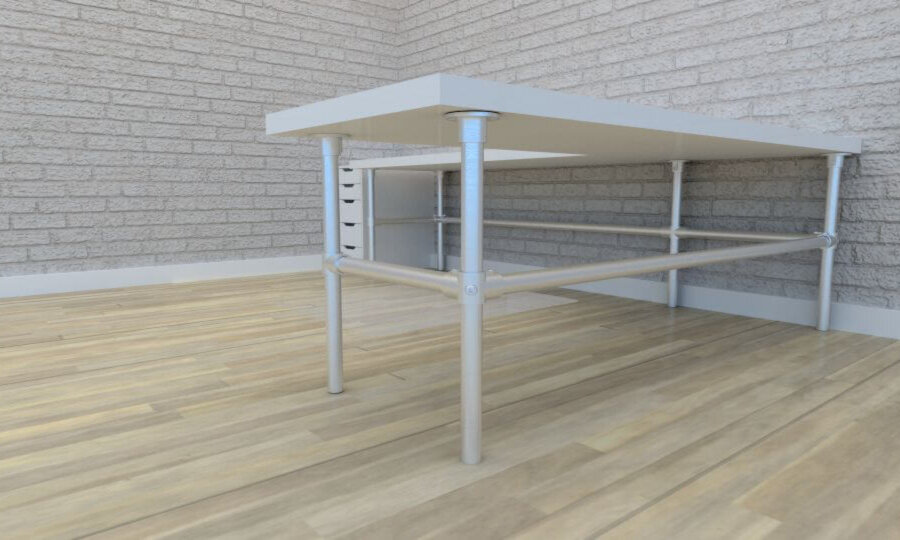 5 Custom L-Shaped Desk Ideas - Simplified Building