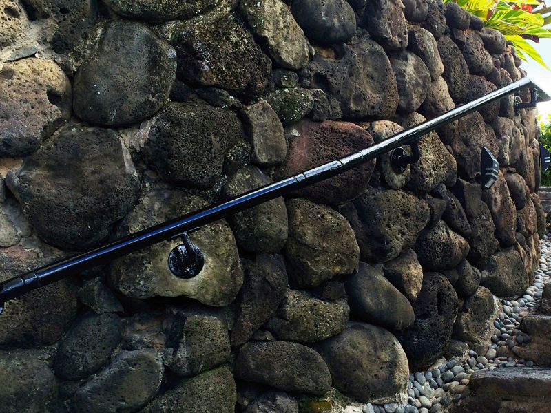 wall mounted handrail for elderly
