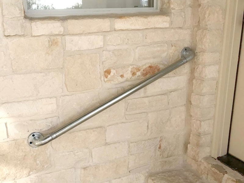 wall mounted handrail